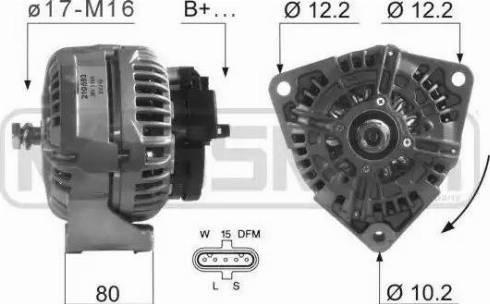 Messmer 210593 - Генератор vvparts.bg