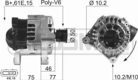 Messmer 210548 - Генератор vvparts.bg