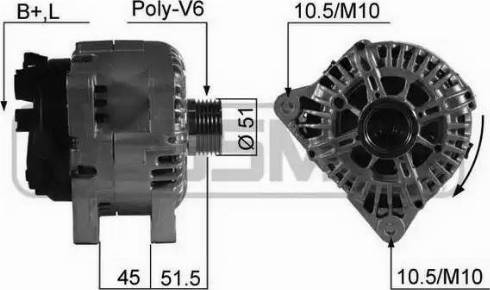 Messmer 210543 - Генератор vvparts.bg