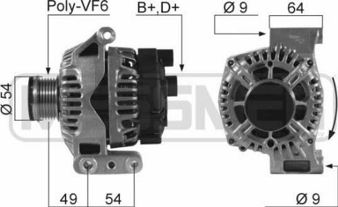 Messmer 210550A - Генератор vvparts.bg