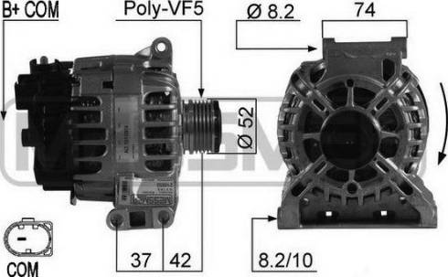 Messmer 210553A - Генератор vvparts.bg