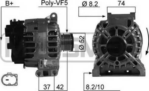 Messmer 210553 - Генератор vvparts.bg