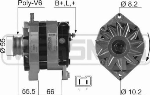 Messmer 210564A - Генератор vvparts.bg