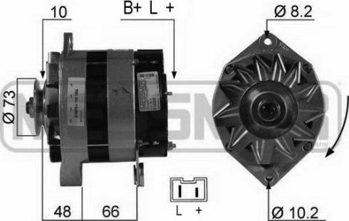 Messmer 210565R - Генератор vvparts.bg