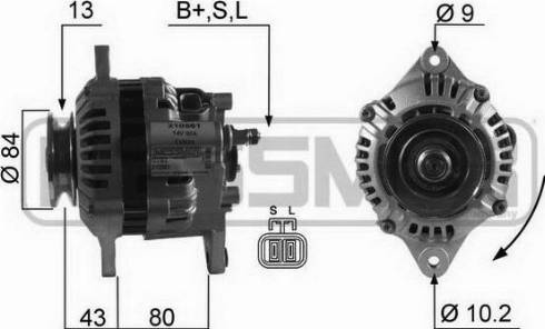 Messmer 210561A - Генератор vvparts.bg