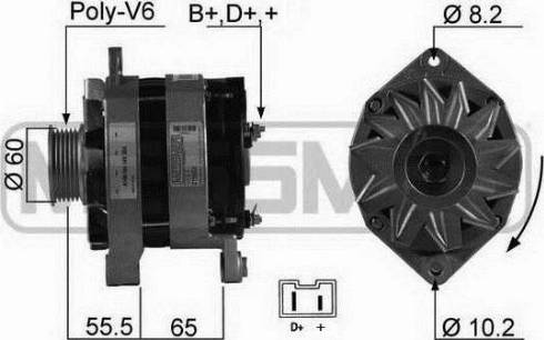 Messmer 210563A - Генератор vvparts.bg