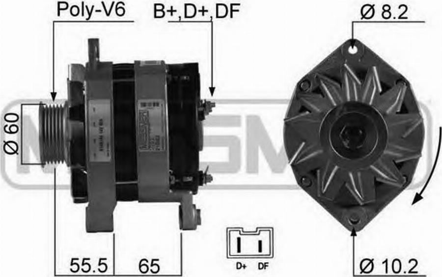 Messmer 210563 - Генератор vvparts.bg