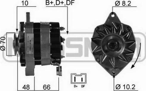 Messmer 210562R - Генератор vvparts.bg