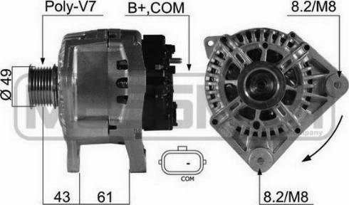 Messmer 210514A - Генератор vvparts.bg