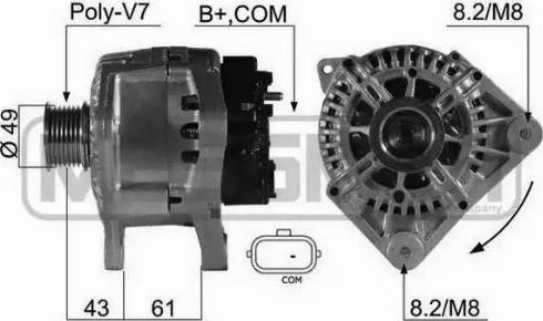 Messmer 210514 - Генератор vvparts.bg