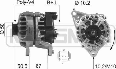 Messmer 210516A - Генератор vvparts.bg