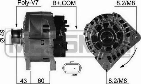 Messmer 210513 - Генератор vvparts.bg