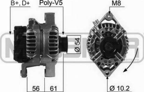 Messmer 210584A - Генератор vvparts.bg