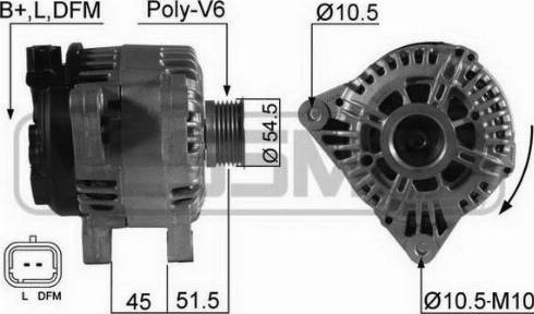 Messmer 210538A - Генератор vvparts.bg