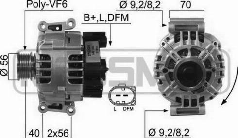 Messmer 210525A - Генератор vvparts.bg