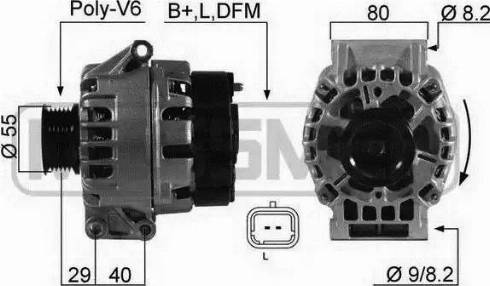 Messmer 210523 - Генератор vvparts.bg