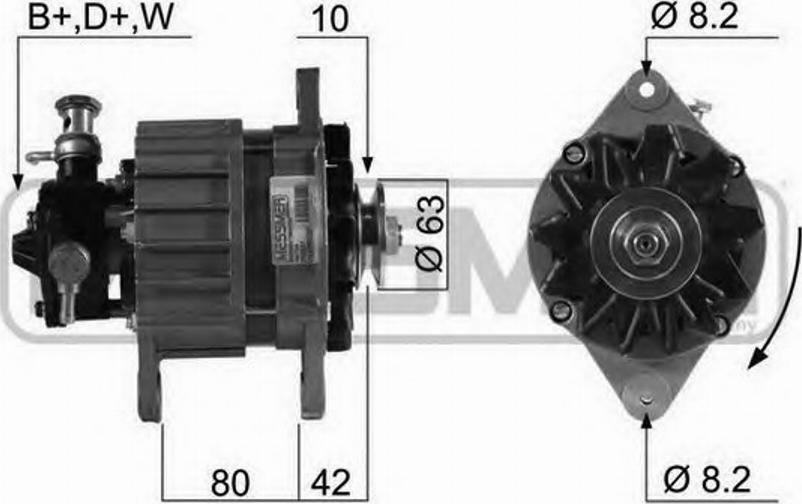 Messmer 210527 - Генератор vvparts.bg