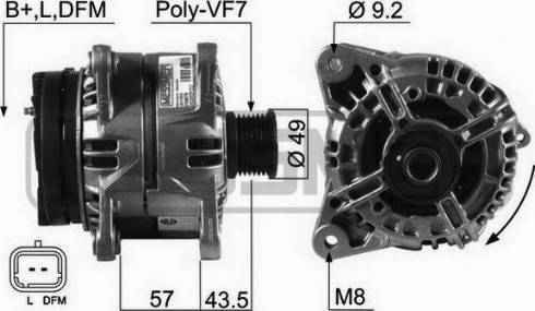 Messmer 210579A - Генератор vvparts.bg