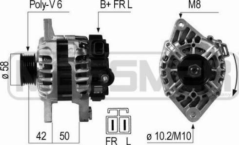 Messmer 210649A - Генератор vvparts.bg