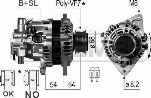 Messmer 210656A - Генератор vvparts.bg