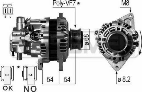 Messmer 210656 - Генератор vvparts.bg