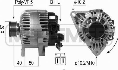 Messmer 210650A - Генератор vvparts.bg