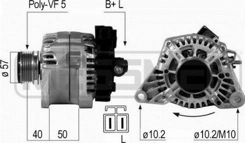 Messmer 210651A - Генератор vvparts.bg