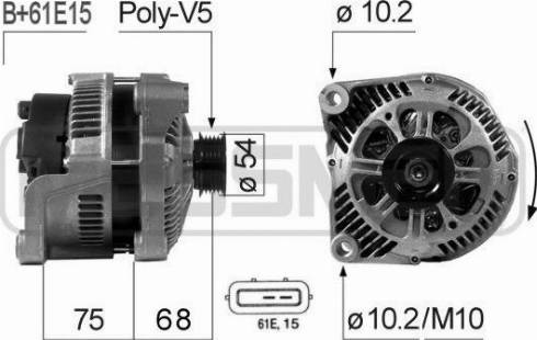 Messmer 210669A - Генератор vvparts.bg