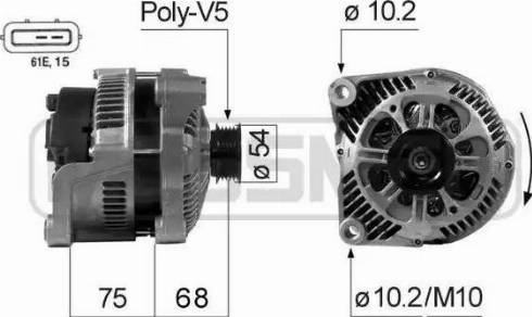 Messmer 210669 - Генератор vvparts.bg