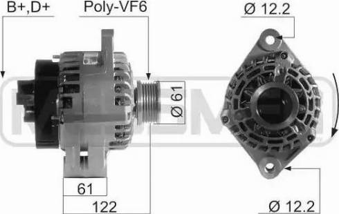 Messmer 210664 - Генератор vvparts.bg