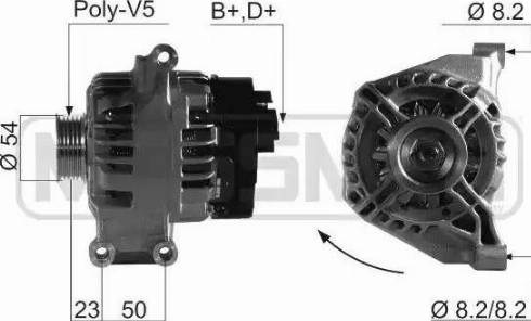 Messmer 210661 - Генератор vvparts.bg