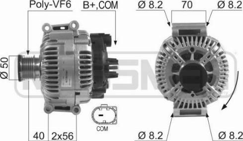 Messmer 210614A - Генератор vvparts.bg