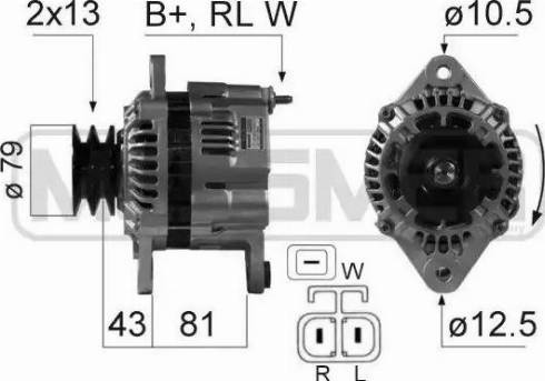 Messmer 210610 - Генератор vvparts.bg