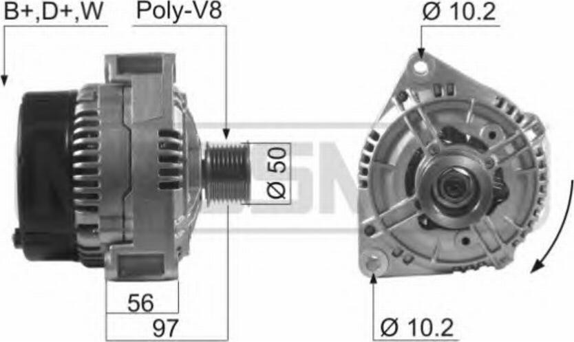 Messmer 210618 - Генератор vvparts.bg