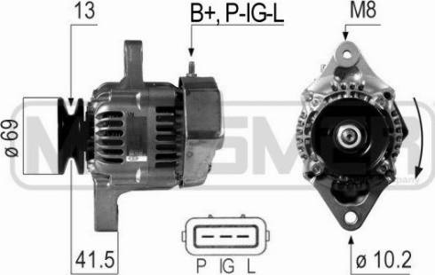 Messmer 210681A - Генератор vvparts.bg