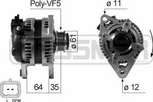 Messmer 210688 - Генератор vvparts.bg