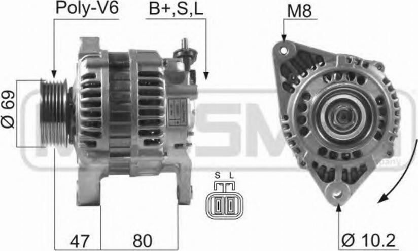 Messmer 210625 - Генератор vvparts.bg