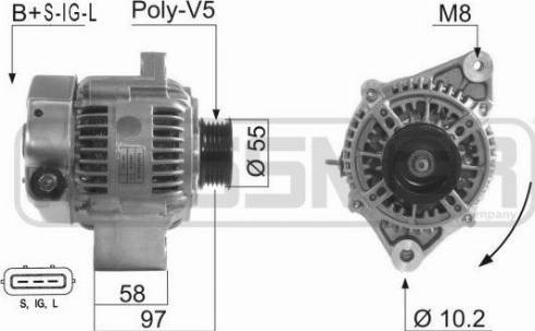 Messmer 210628A - Генератор vvparts.bg