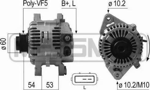 Messmer 210679 - Генератор vvparts.bg