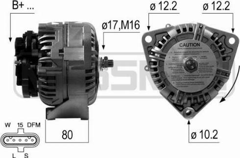 Messmer 210673A - Генератор vvparts.bg