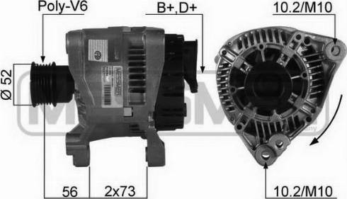 Messmer 210094R - Генератор vvparts.bg