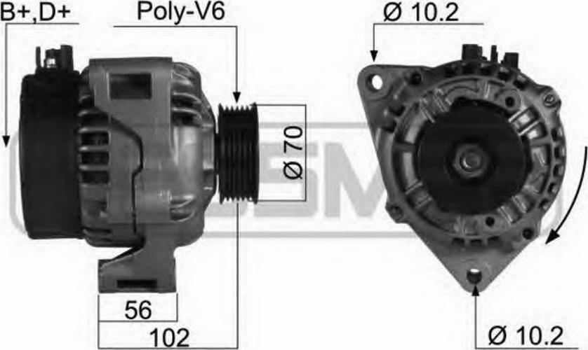 Messmer 210096 - Генератор vvparts.bg