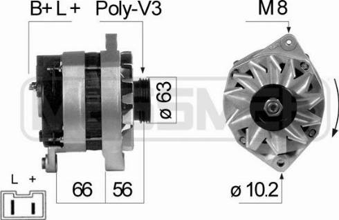 Messmer 210092A - Генератор vvparts.bg