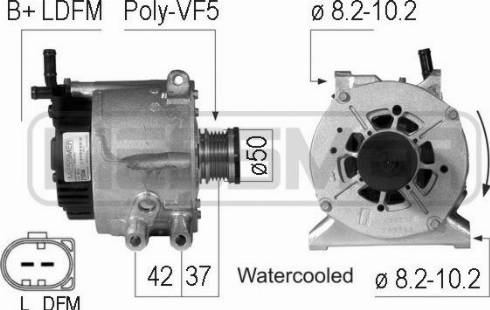 Messmer 210044R - Генератор vvparts.bg