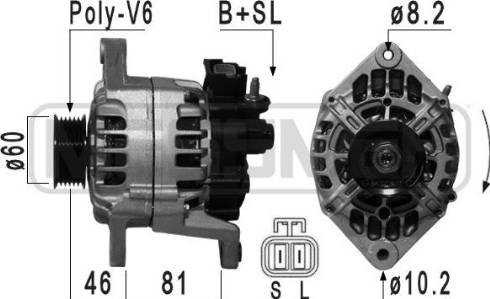 Messmer 210046R - Генератор vvparts.bg