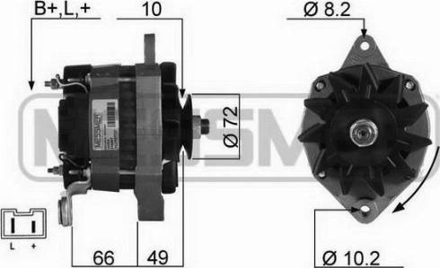 Messmer 210057R - Генератор vvparts.bg