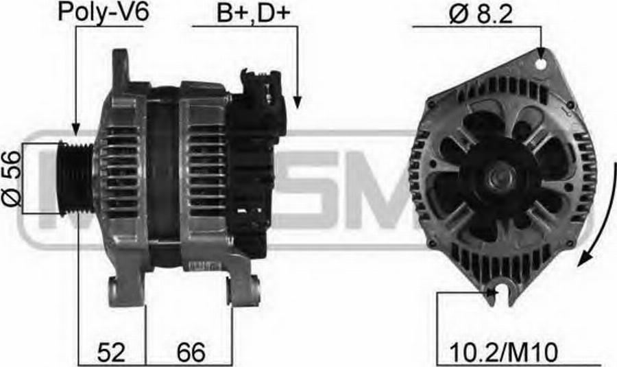 Messmer 210069 - Генератор vvparts.bg