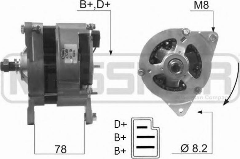 Messmer 210060 - Генератор vvparts.bg