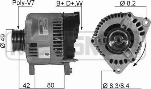 Messmer 210067R - Генератор vvparts.bg