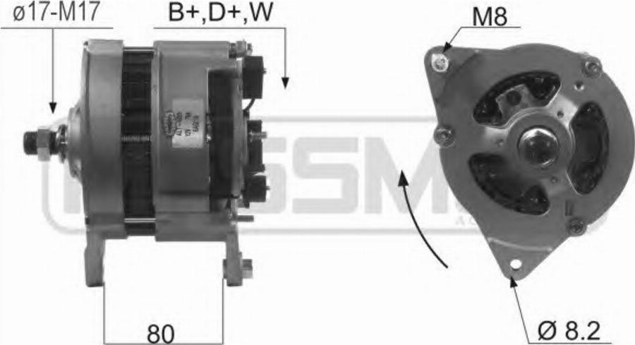 Messmer 210002 - Генератор vvparts.bg